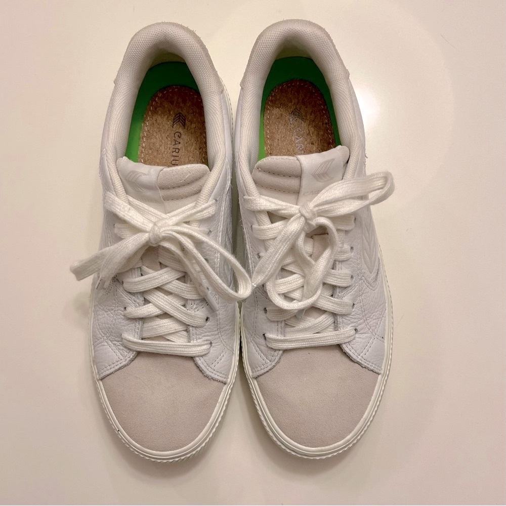 CARIUMA SALVAS leather sneakers size 8